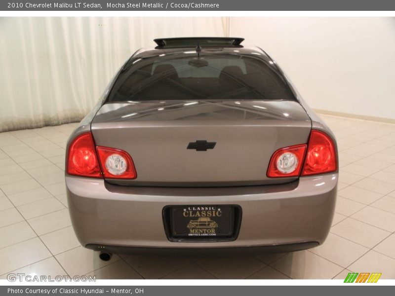 Mocha Steel Metallic / Cocoa/Cashmere 2010 Chevrolet Malibu LT Sedan