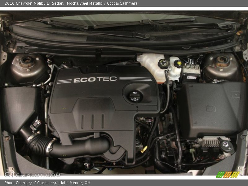 Mocha Steel Metallic / Cocoa/Cashmere 2010 Chevrolet Malibu LT Sedan