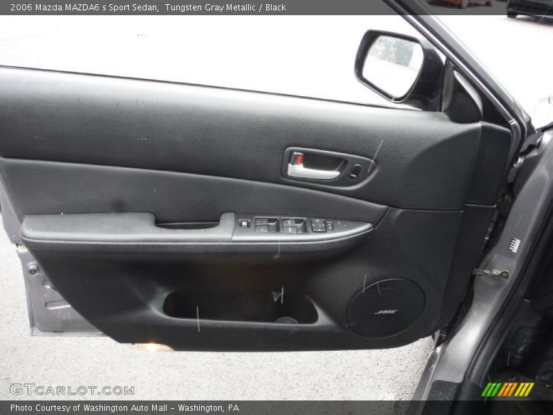 Tungsten Gray Metallic / Black 2006 Mazda MAZDA6 s Sport Sedan