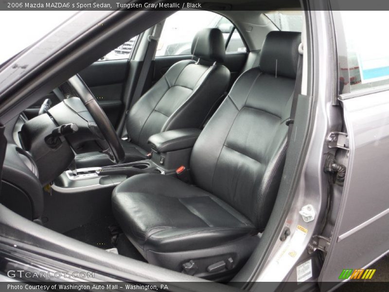 Tungsten Gray Metallic / Black 2006 Mazda MAZDA6 s Sport Sedan