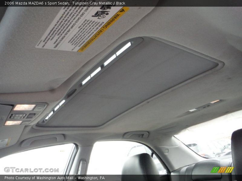 Tungsten Gray Metallic / Black 2006 Mazda MAZDA6 s Sport Sedan