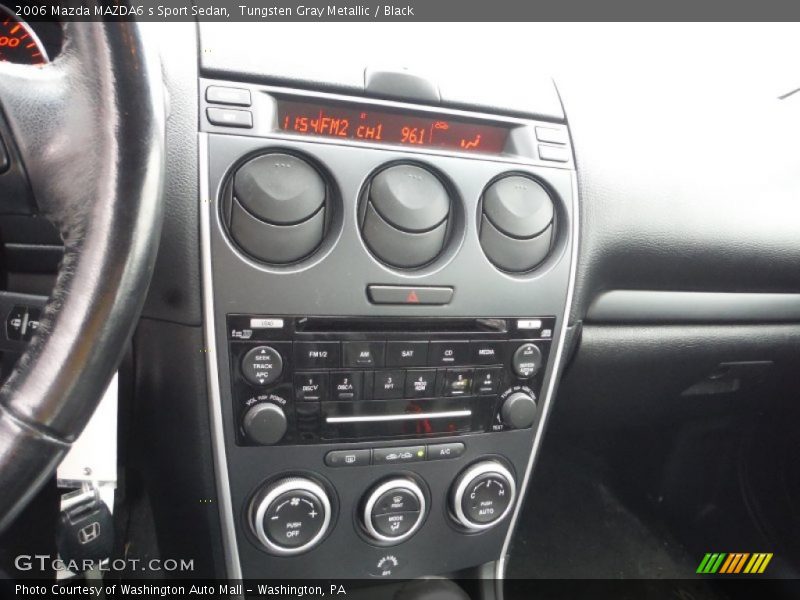 Tungsten Gray Metallic / Black 2006 Mazda MAZDA6 s Sport Sedan