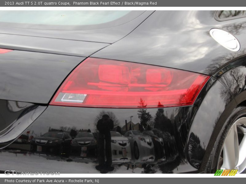 Phantom Black Pearl Effect / Black/Magma Red 2013 Audi TT S 2.0T quattro Coupe