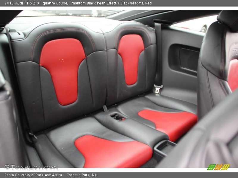 Rear Seat of 2013 TT S 2.0T quattro Coupe