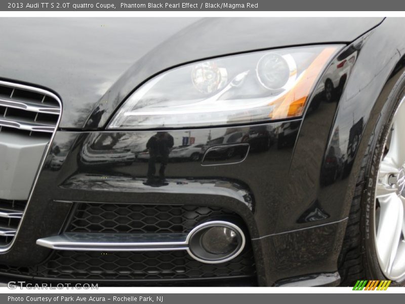 Phantom Black Pearl Effect / Black/Magma Red 2013 Audi TT S 2.0T quattro Coupe