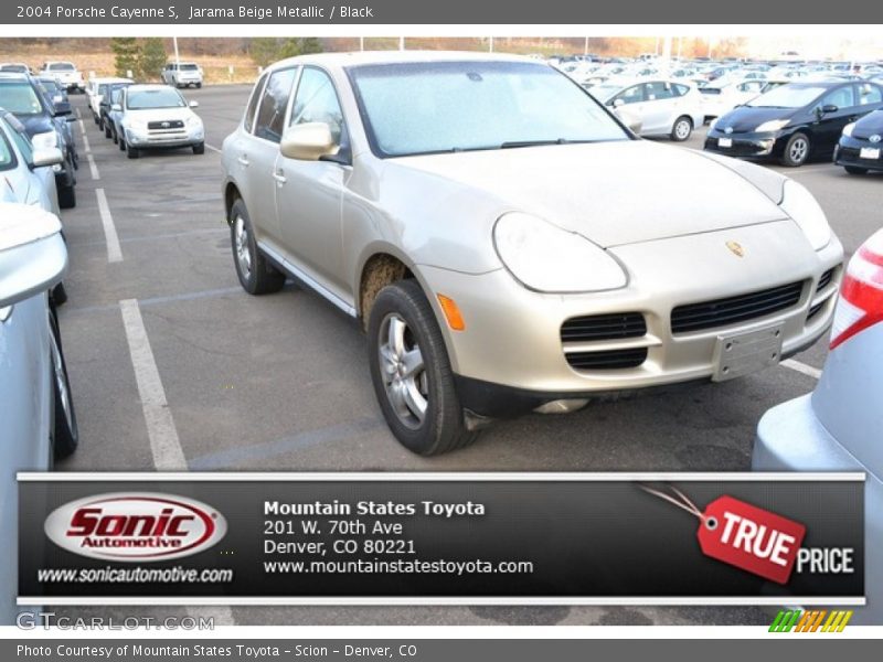 Jarama Beige Metallic / Black 2004 Porsche Cayenne S