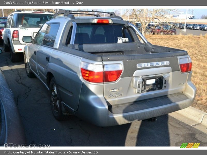 Silver Stone Metallic / Gray 2003 Subaru Baja Sport