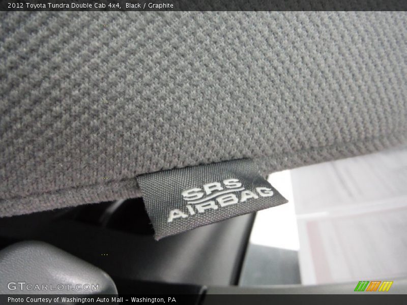 Black / Graphite 2012 Toyota Tundra Double Cab 4x4