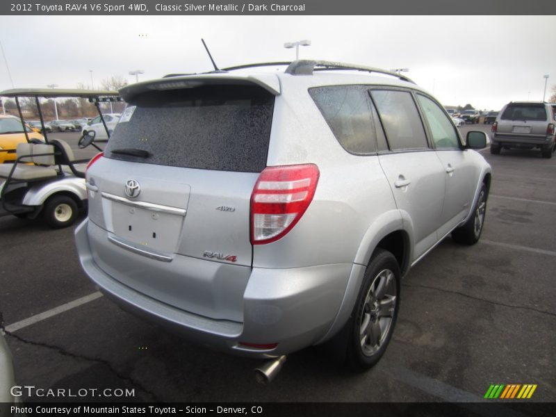 Classic Silver Metallic / Dark Charcoal 2012 Toyota RAV4 V6 Sport 4WD