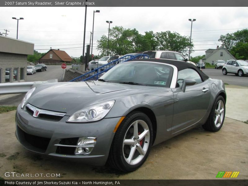 Silver Graphite / Black 2007 Saturn Sky Roadster