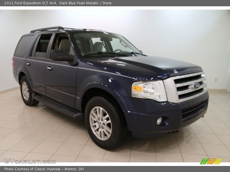 Dark Blue Pearl Metallic / Stone 2011 Ford Expedition XLT 4x4