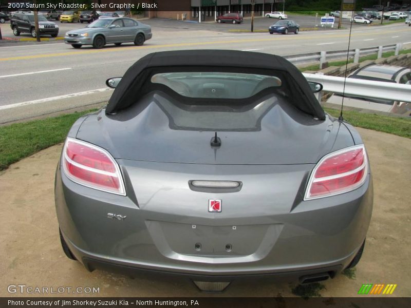 Silver Graphite / Black 2007 Saturn Sky Roadster