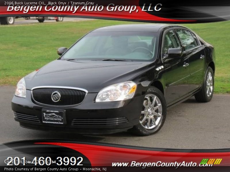 Black Onyx / Titanium Gray 2006 Buick Lucerne CXL