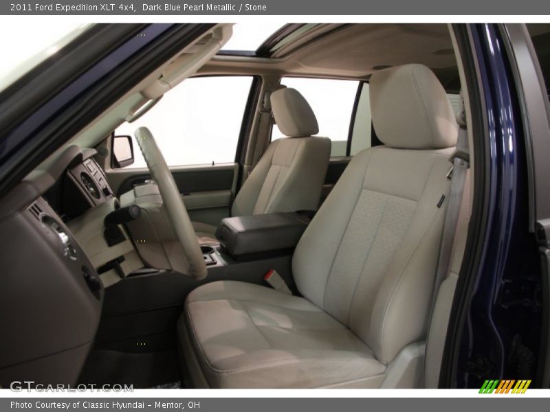 Dark Blue Pearl Metallic / Stone 2011 Ford Expedition XLT 4x4