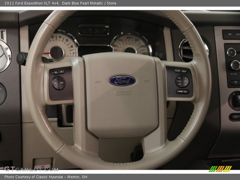 Dark Blue Pearl Metallic / Stone 2011 Ford Expedition XLT 4x4