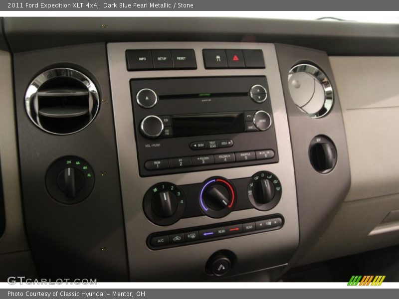 Dark Blue Pearl Metallic / Stone 2011 Ford Expedition XLT 4x4