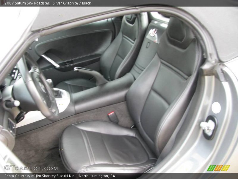 Silver Graphite / Black 2007 Saturn Sky Roadster