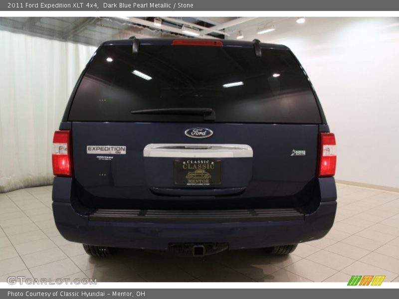 Dark Blue Pearl Metallic / Stone 2011 Ford Expedition XLT 4x4