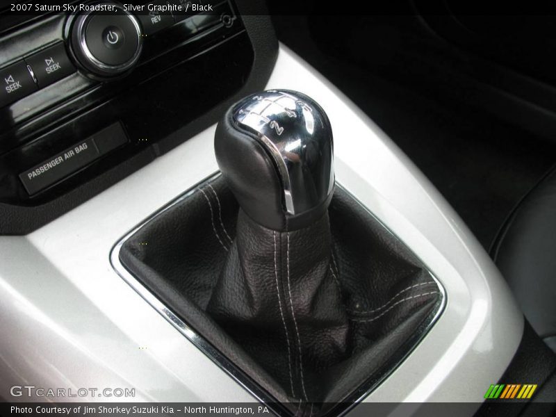 Silver Graphite / Black 2007 Saturn Sky Roadster