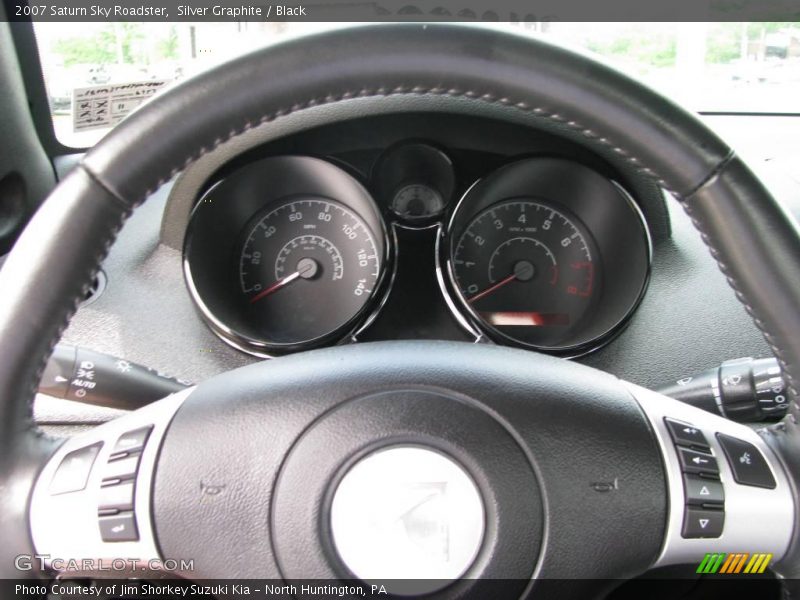 Silver Graphite / Black 2007 Saturn Sky Roadster