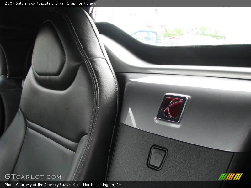 Silver Graphite / Black 2007 Saturn Sky Roadster
