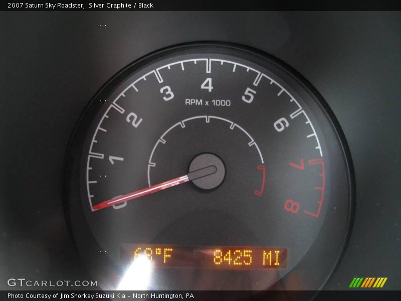 Silver Graphite / Black 2007 Saturn Sky Roadster