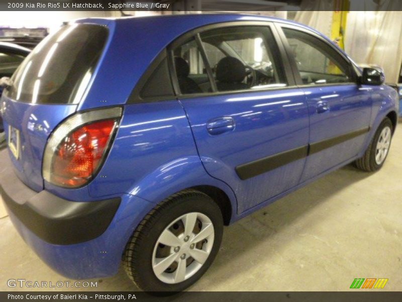 Sapphire Blue / Gray 2009 Kia Rio Rio5 LX Hatchback