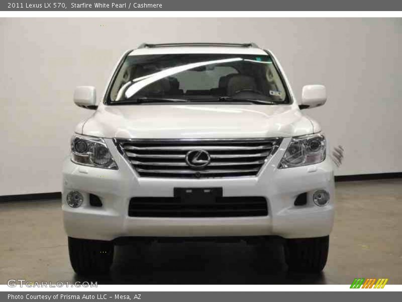Starfire White Pearl / Cashmere 2011 Lexus LX 570