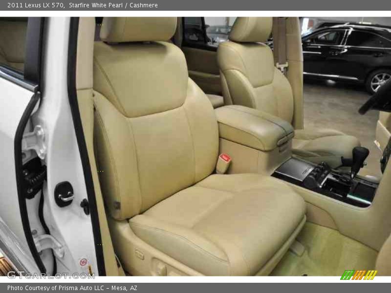Starfire White Pearl / Cashmere 2011 Lexus LX 570