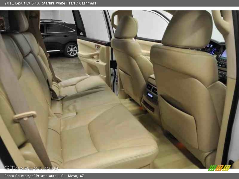 Starfire White Pearl / Cashmere 2011 Lexus LX 570
