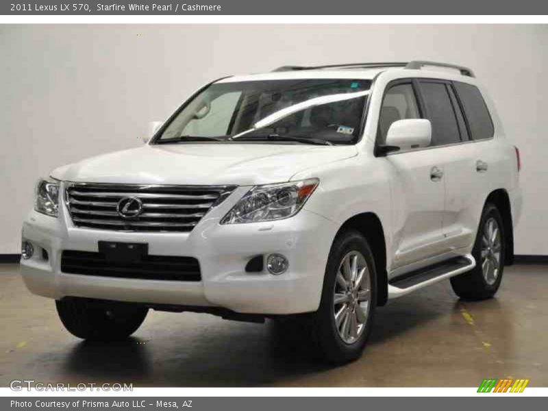 Starfire White Pearl / Cashmere 2011 Lexus LX 570