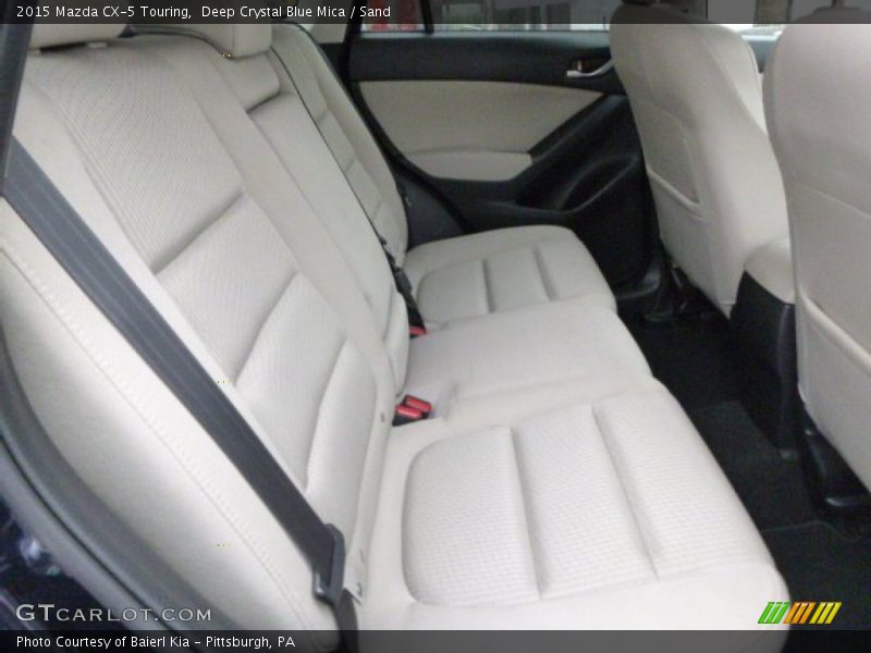 Deep Crystal Blue Mica / Sand 2015 Mazda CX-5 Touring