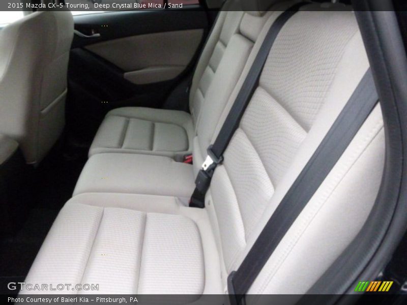 Deep Crystal Blue Mica / Sand 2015 Mazda CX-5 Touring