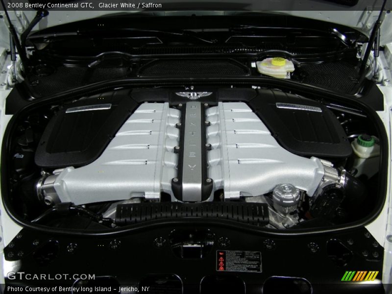 Glacier White / Saffron 2008 Bentley Continental GTC