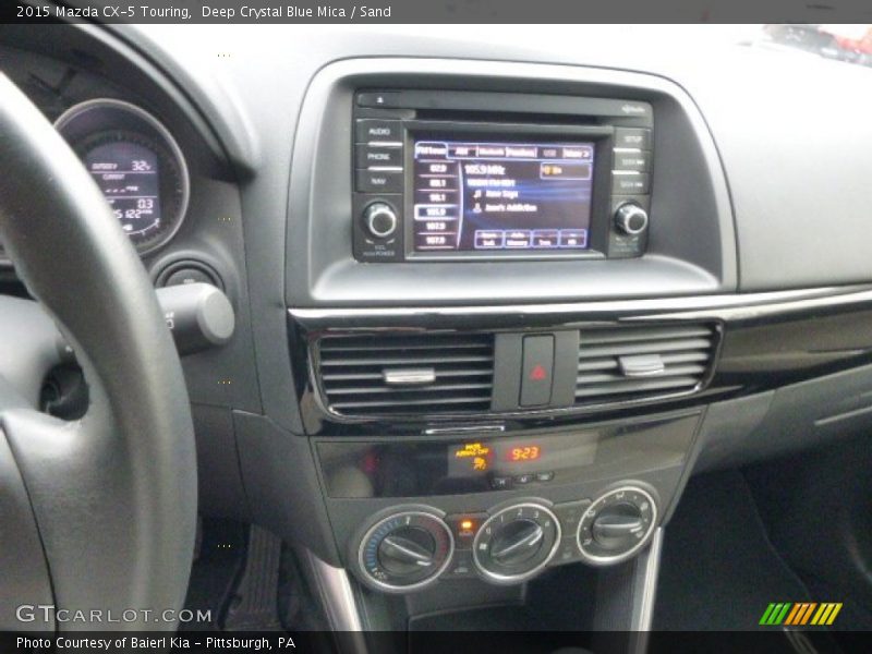 Deep Crystal Blue Mica / Sand 2015 Mazda CX-5 Touring