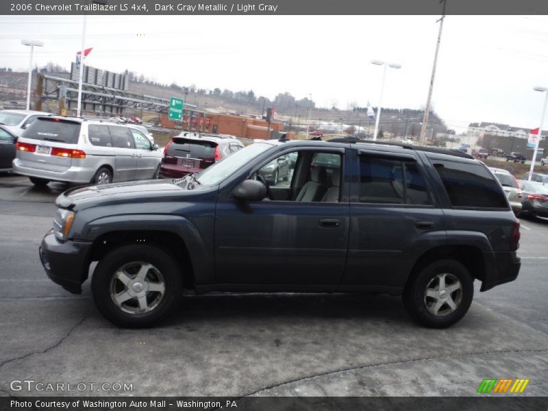 Dark Gray Metallic / Light Gray 2006 Chevrolet TrailBlazer LS 4x4