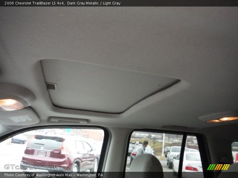 Dark Gray Metallic / Light Gray 2006 Chevrolet TrailBlazer LS 4x4