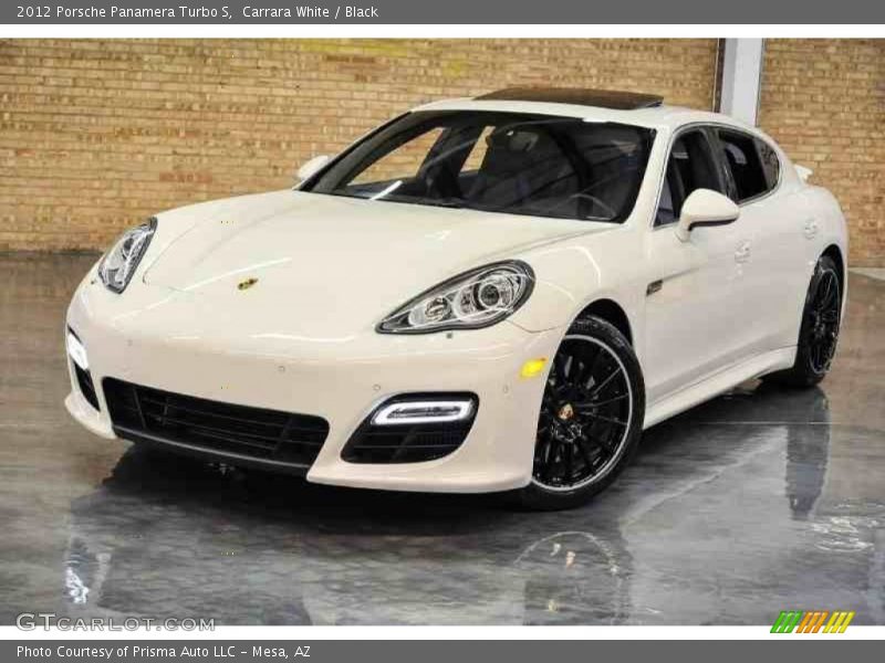 Front 3/4 View of 2012 Panamera Turbo S