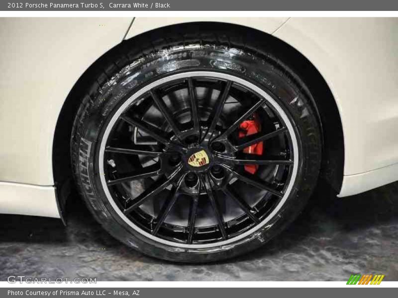 Carrara White / Black 2012 Porsche Panamera Turbo S