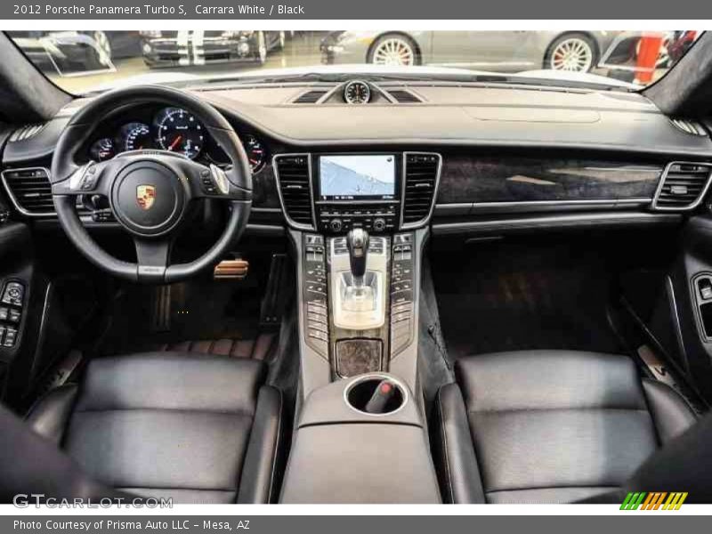 Dashboard of 2012 Panamera Turbo S