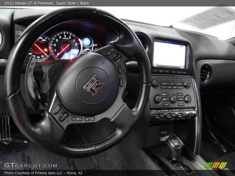 Super Silver / Black 2012 Nissan GT-R Premium