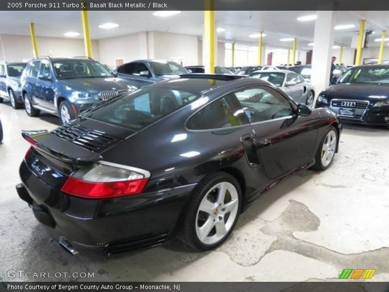 Basalt Black Metallic / Black 2005 Porsche 911 Turbo S