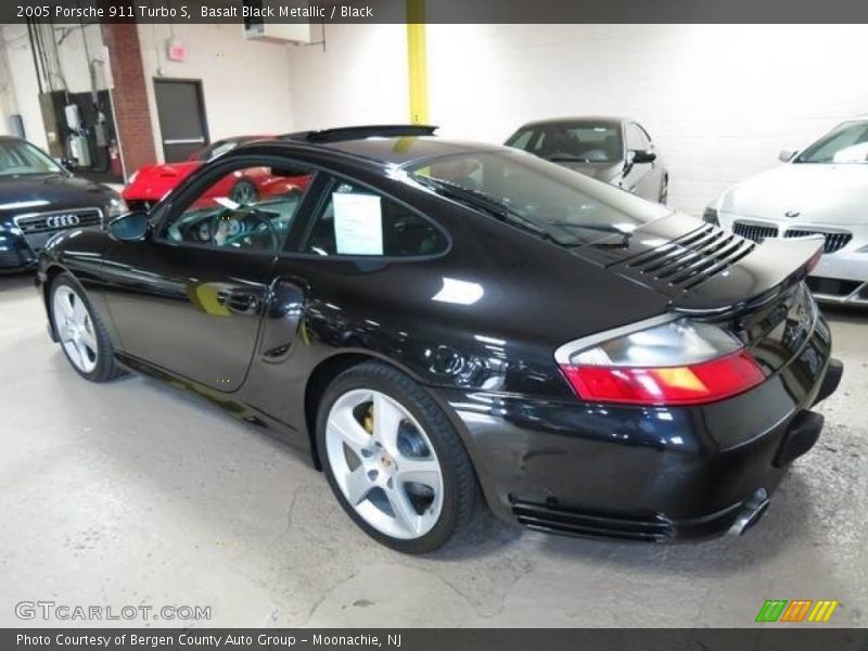 Basalt Black Metallic / Black 2005 Porsche 911 Turbo S