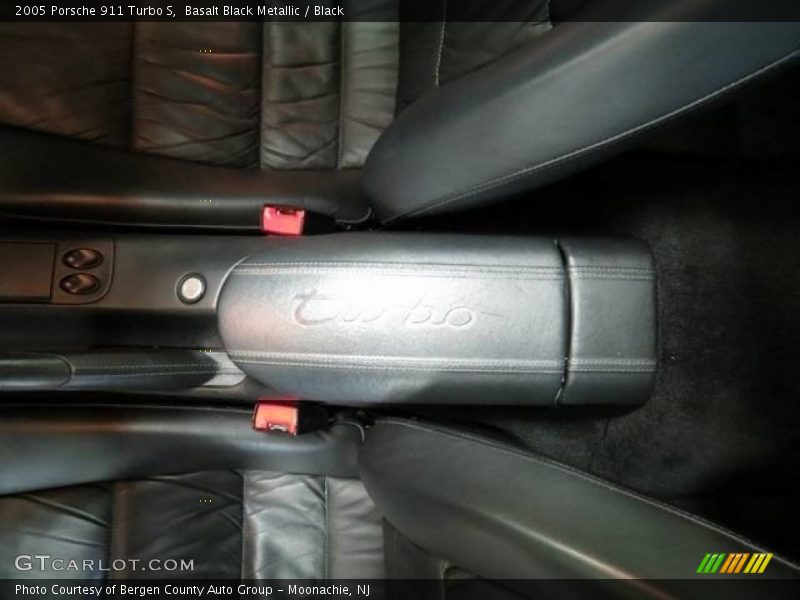 Basalt Black Metallic / Black 2005 Porsche 911 Turbo S