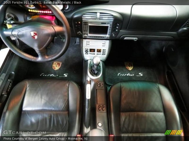 Basalt Black Metallic / Black 2005 Porsche 911 Turbo S