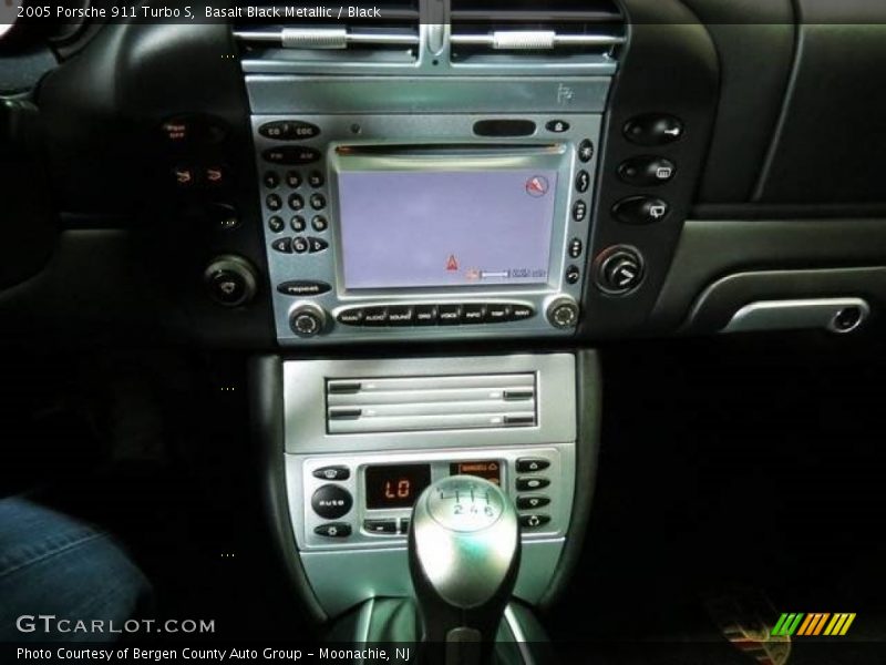 Basalt Black Metallic / Black 2005 Porsche 911 Turbo S