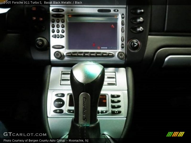 Basalt Black Metallic / Black 2005 Porsche 911 Turbo S