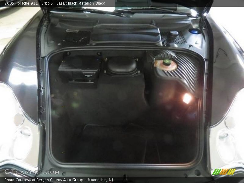 Basalt Black Metallic / Black 2005 Porsche 911 Turbo S