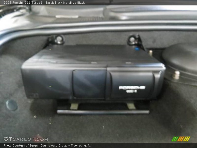 Basalt Black Metallic / Black 2005 Porsche 911 Turbo S