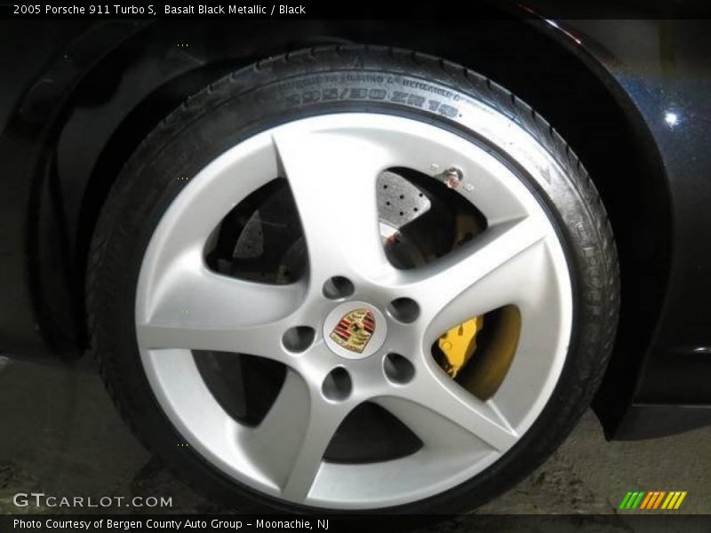 Basalt Black Metallic / Black 2005 Porsche 911 Turbo S
